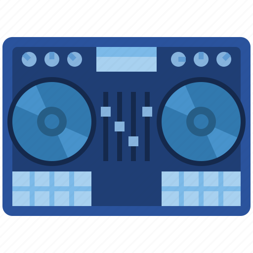 Dj, disc, disco, party, music, turntable, sound icon - Download on Iconfinder
