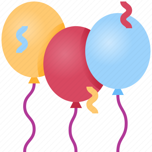 Balloon, confetti, happy, party, decoration, celebration, balloons icon - Download on Iconfinder
