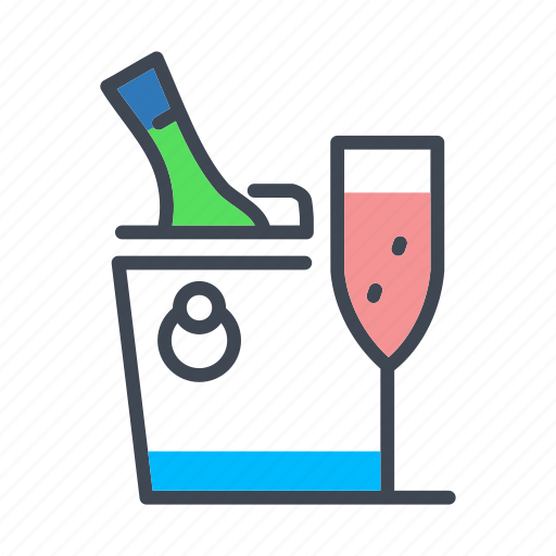 Party, drink, alcohol, alcoholic, campagne icon - Download on Iconfinder