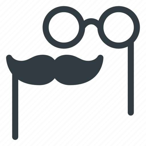 Glasses, mask, mustache, party, props icon - Download on Iconfinder