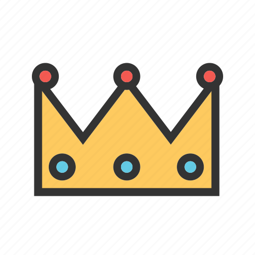 Crown, gold, king, prince, princess, queen, royal icon - Download on Iconfinder