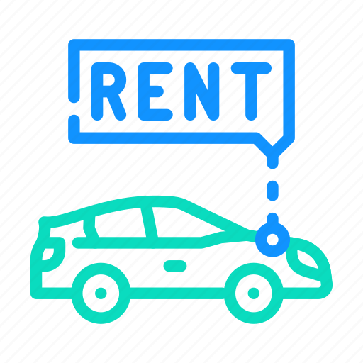 Car, rental, passive, income, finance, earning icon - Download on Iconfinder