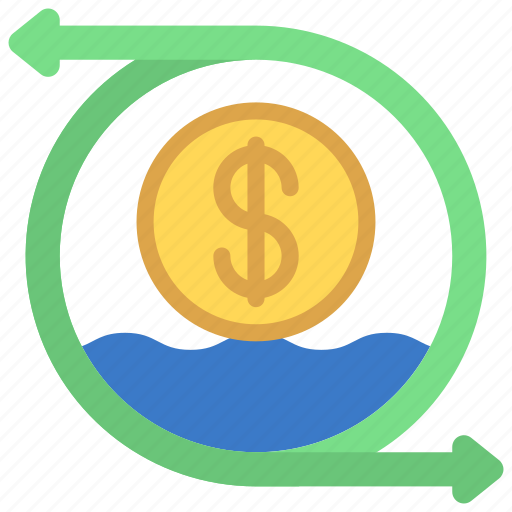 Cash, flow, money, finance, income icon - Download on Iconfinder