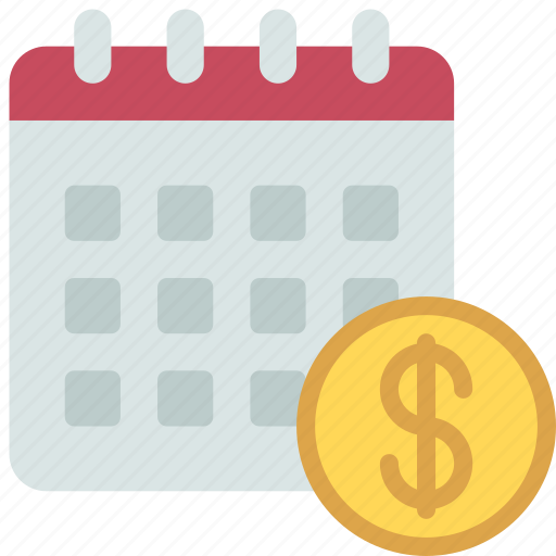 Earnings, date, calendar, payment, schedule icon - Download on Iconfinder