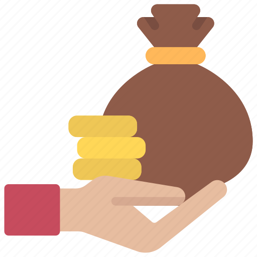 Give, money, given, hand, out icon - Download on Iconfinder