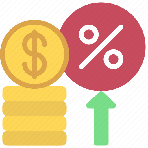 Interest, rates, rate, percentage, money icon - Download on Iconfinder