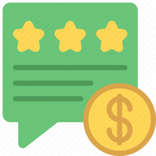 Paid, reviews, payment, review, message icon - Download on Iconfinder