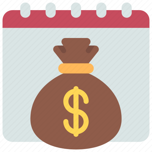Payment, date, schedule, money, calendar icon - Download on Iconfinder