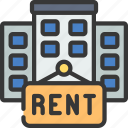 rent, offices, out, rental, office, building