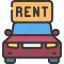 rental, car, rent, vehicle, transport 