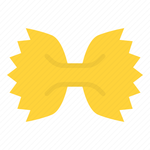 Farfalle, pasta, italian, types, food, cooking icon - Download on Iconfinder