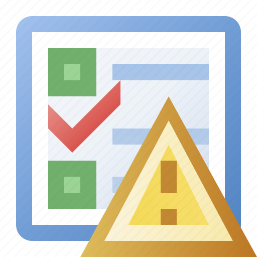 Alert, error, task, warning, schedule icon - Download on Iconfinder