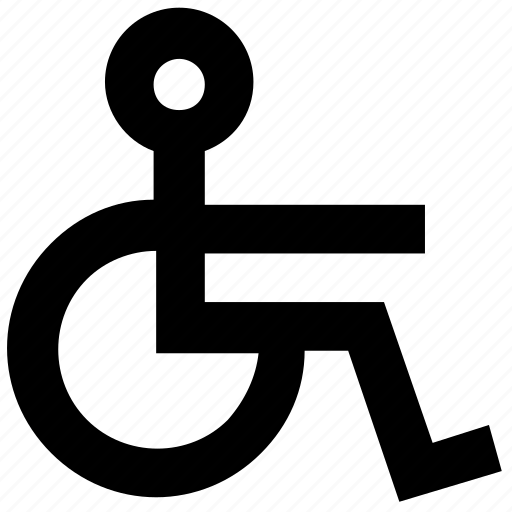 Disable, handicap, patient, wheelchair icon - Download on Iconfinder