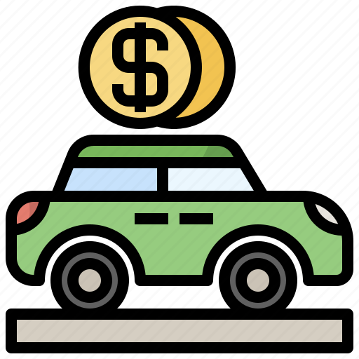 Business, car, dollar, finance, loan, transportation icon - Download on Iconfinder