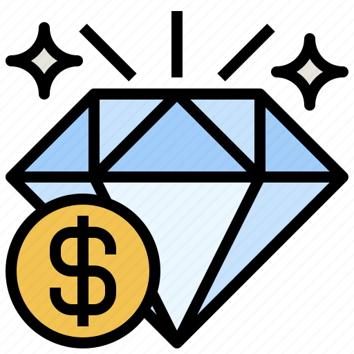 Business, commerce, diamond, finance, quality, shopping, tag icon - Download on Iconfinder