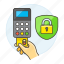 reader, debit, protect, secure, hand, card, credit, payment 