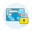 card, credit, debit, information, lock, payment, protect, secure 