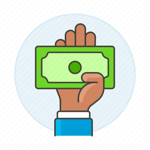 Note, hand, bank, cash, traditional, dollar, pay icon - Download on Iconfinder