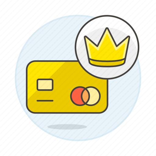 Card, credit, crown, gold, payment, vip icon - Download on Iconfinder