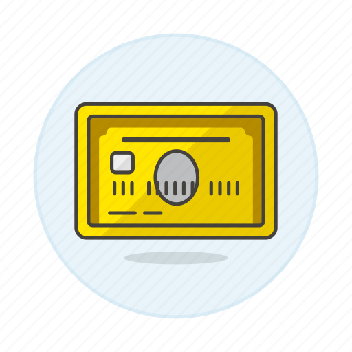 Card, credit, gold, payment icon - Download on Iconfinder