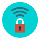 lock, locked, network, payment, private, security, wireless