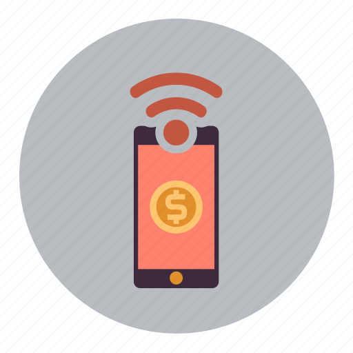 Business, connection, money, pay, payment, smartphone, wireless icon - Download on Iconfinder