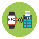 bill, modern, nfc, payment, smartwatch, technology, wireless