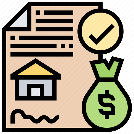 Agreement, bank, contract, loan, mortgage icon - Download on Iconfinder