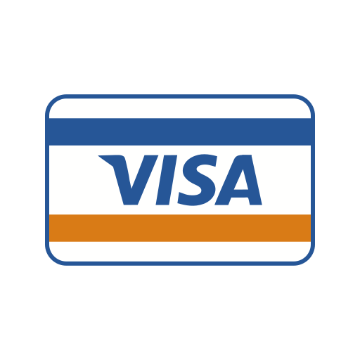 Online payment, online transaction, payment method, visa icon