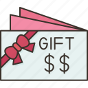gift, voucher, reward, coupon, card