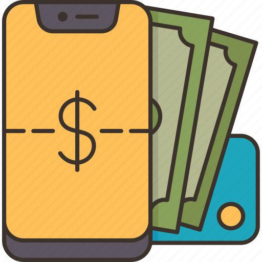 Mobile, wallet, digital, payment, online icon - Download on Iconfinder
