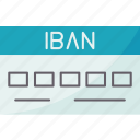 iban, number, international, bank, account