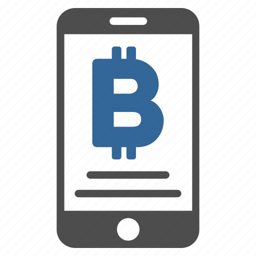 Bitcoin, cell phone, finance, mobile payment, money, telephone, thai baht icon - Download on Iconfinder