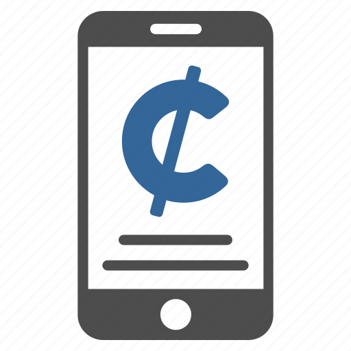 Business, cell phone, cent, micropayment, mobile payment, money, telephone icon - Download on Iconfinder