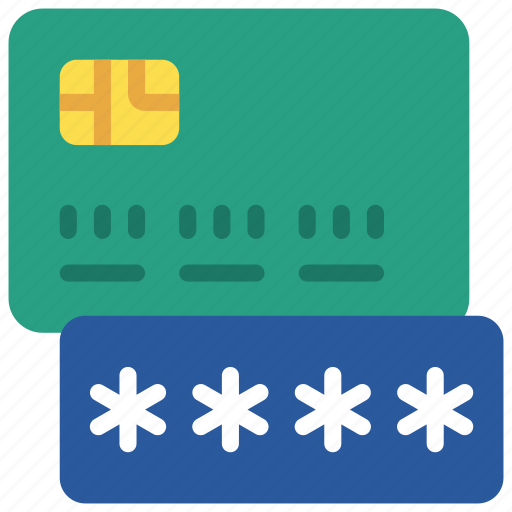 Credit, card, pin, finances, debit icon - Download on Iconfinder