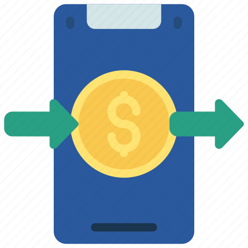 Send, money, mobile, finances, sent, share icon - Download on Iconfinder