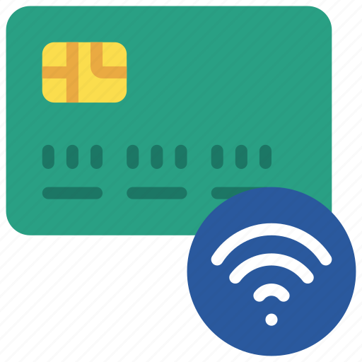 Wireless, credit, card, finances, contactless icon - Download on Iconfinder