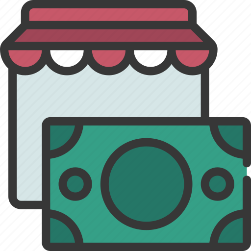 Cash, paid, shop, finances, store icon - Download on Iconfinder