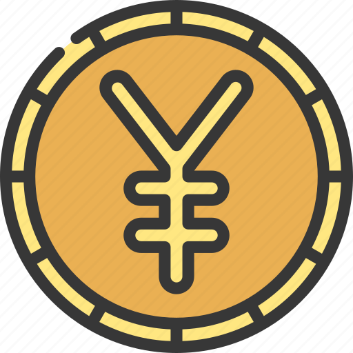 Yen, coin, finances, japan, japanese icon - Download on Iconfinder