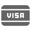card, credit, finance, visa