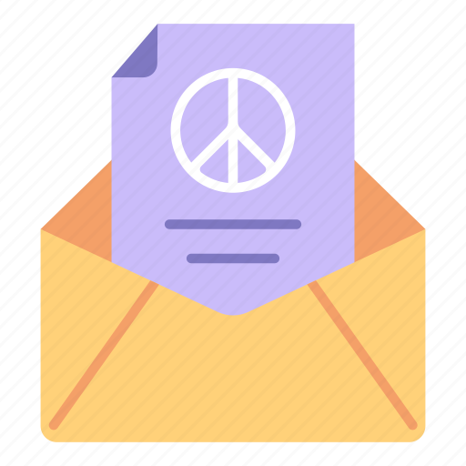 Peace, mail, freedom, message, love icon - Download on Iconfinder