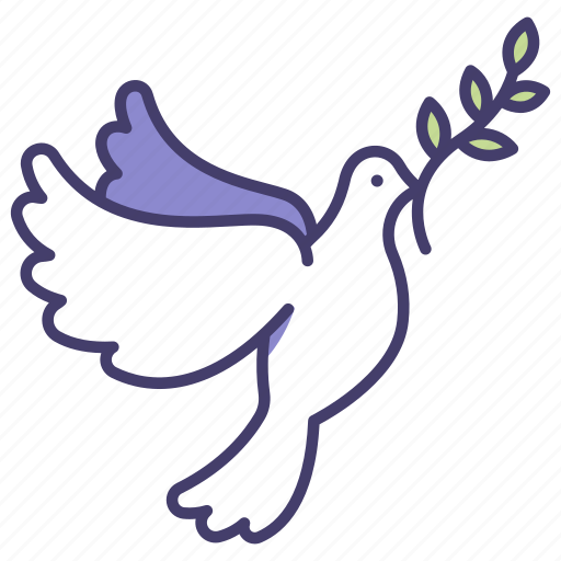 Dove, peace, hope, pigeon, freedom, fly, wing icon - Download on Iconfinder