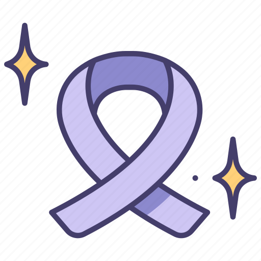 Ribbon, peace, cancer, hope, mourning, health, charity icon - Download on Iconfinder