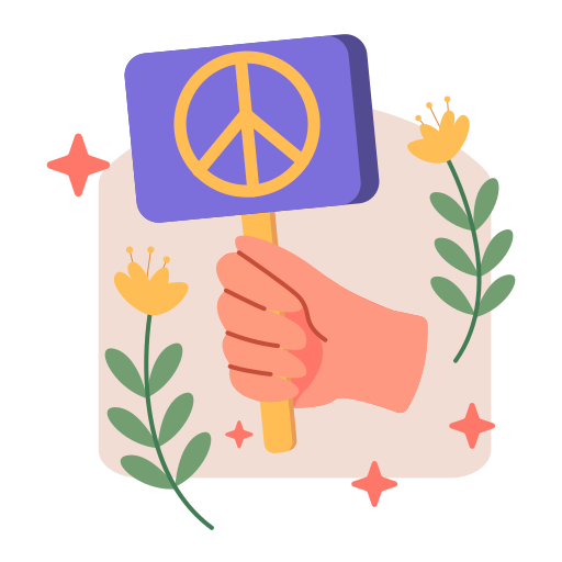 Peace, stop the war, freedom, stop war, peace sign, military, hand with peace symbol illustration - Free download