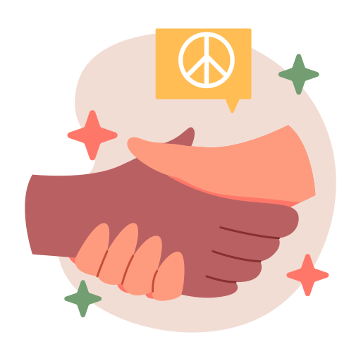 Handshake, peace, stop the war, freedom, stop war, peace sign, military illustration - Free download