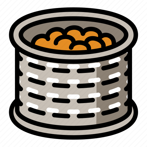 Aluminum, bank, can, food, peanut, shopping, tin icon - Download on Iconfinder