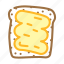 bread, piece, peanut, butter, food, package 