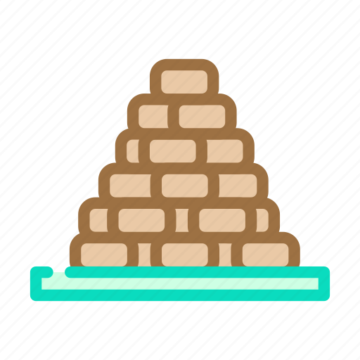 Heap, peat, fuel, production, mining, thermal icon - Download on Iconfinder