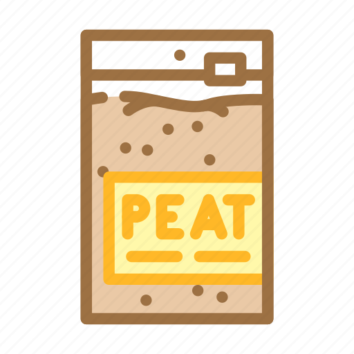 Sachet, bag, peat, fuel, production, mining icon - Download on Iconfinder