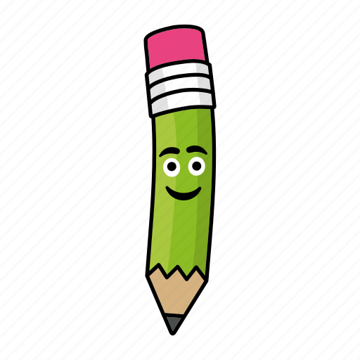 Character, emoji, emoticon, face, pencil, smiley icon - Download on ...